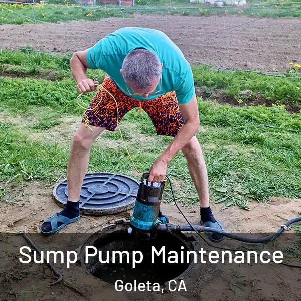 Sump Pump Maintenance Goleta, CA